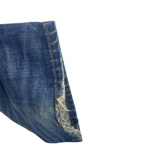J Brand Men's Blue Kane Slim Straight Leg Distressed Denim Jeans US 33 - Picture 10 of 16